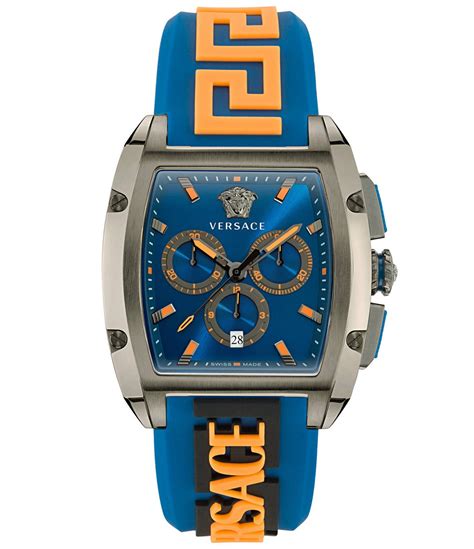 versace men's watch blue face|versace dominus.